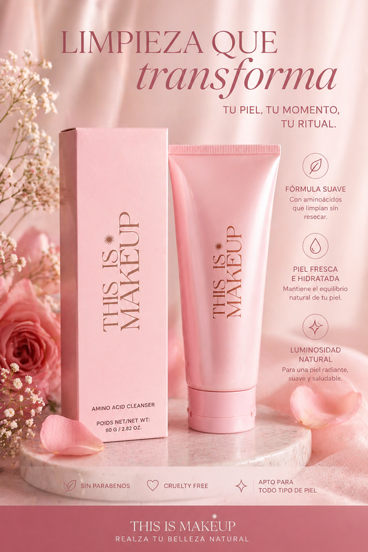 Limpiador facial efecto seda